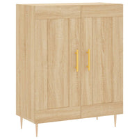 Thumbnail for Highboard Sonoma-Eiche 69,5x34x180 cm Holzwerkstoff