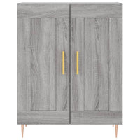 Thumbnail for Highboard Grau Sonoma 69,5x34x180 cm Holzwerkstoff