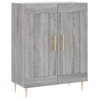 Thumbnail for Highboard Grau Sonoma 69,5x34x180 cm Holzwerkstoff