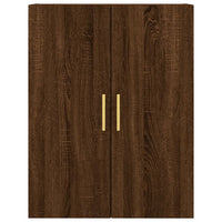 Thumbnail for Highboard Braun Eichen-Optik 69,5x34x180 cm Holzwerkstoff