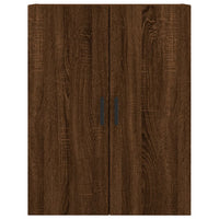 Thumbnail for Highboard Braun Eichen-Optik 69,5x34x180 cm Holzwerkstoff