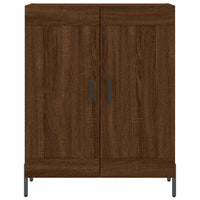 Thumbnail for Highboard Braun Eichen-Optik 69,5x34x180 cm Holzwerkstoff