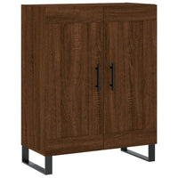 Thumbnail for Highboard Braun Eichen-Optik 69,5x34x180 cm Holzwerkstoff