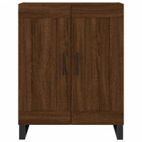 Thumbnail for Highboard Braun Eichen-Optik 69,5x34x180 cm Holzwerkstoff