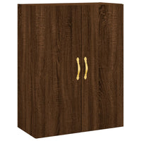 Thumbnail for Highboard Braun Eichen-Optik 69,5x34x180 cm Holzwerkstoff