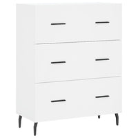 Thumbnail for Highboard Weiß 69,5x34x180 cm Holzwerkstoff
