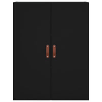 Thumbnail for Highboard Schwarz 69,5x34x180 cm Holzwerkstoff