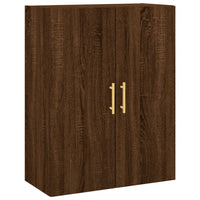 Thumbnail for Highboard Braun Eichen-Optik 69,5x34x180 cm Holzwerkstoff