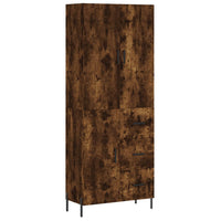 Thumbnail for Highboard Räuchereiche 69,5x34x180 cm Holzwerkstoff