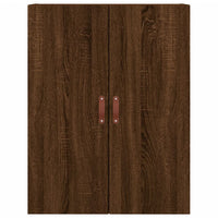 Thumbnail for Highboard Braun Eichen-Optik 69,5x34x180 cm Holzwerkstoff
