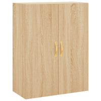 Thumbnail for Highboard Sonoma-Eiche 69,5x34x180 cm Holzwerkstoff