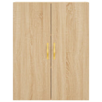 Thumbnail for Highboard Sonoma-Eiche 69,5x34x180 cm Holzwerkstoff
