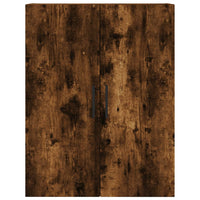 Thumbnail for Highboard Räuchereiche 69,5x34x180 cm Holzwerkstoff