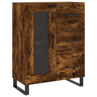Thumbnail for Highboard Räuchereiche 69,5x34x180 cm Holzwerkstoff