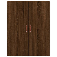 Thumbnail for Highboard Braun Eichen-Optik 69,5x34x180 cm Holzwerkstoff