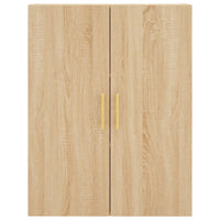 Thumbnail for Highboard Sonoma-Eiche 69,5x34x180 cm Holzwerkstoff