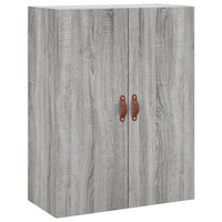 Thumbnail for Highboard Grau Sonoma 69,5x34x180 cm Holzwerkstoff