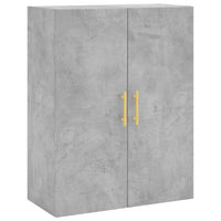 Thumbnail for Highboard Betongrau 69,5x34x180 cm Holzwerkstoff