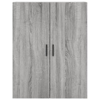 Thumbnail for Highboard Grau Sonoma 69,5x34x180 cm Holzwerkstoff