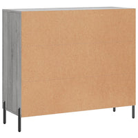 Thumbnail for Sideboard Grau Sonoma 90x34x80 cm Holzwerkstoff