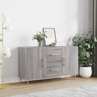 Thumbnail for Sideboard Grau Sonoma 100x36x60 cm Holzwerkstoff