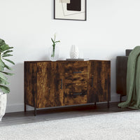 Thumbnail for Sideboard Räuchereiche 100x36x60 cm Holzwerkstoff