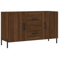 Thumbnail for Sideboard Braun Eichen-Optik 100x36x60 cm Holzwerkstoff