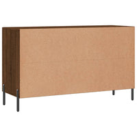 Thumbnail for Sideboard Braun Eichen-Optik 100x36x60 cm Holzwerkstoff