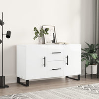 Thumbnail for Sideboard Hochglanz-Weiß 100x36x60 cm Holzwerkstoff