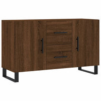 Thumbnail for Sideboard Braun Eichen-Optik 100x36x60 cm Holzwerkstoff