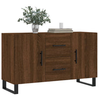 Thumbnail for Sideboard Braun Eichen-Optik 100x36x60 cm Holzwerkstoff