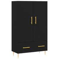 Thumbnail for Highboard Schwarz 69,5x31x115 cm Holzwerkstoff