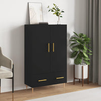 Thumbnail for Highboard Schwarz 69,5x31x115 cm Holzwerkstoff