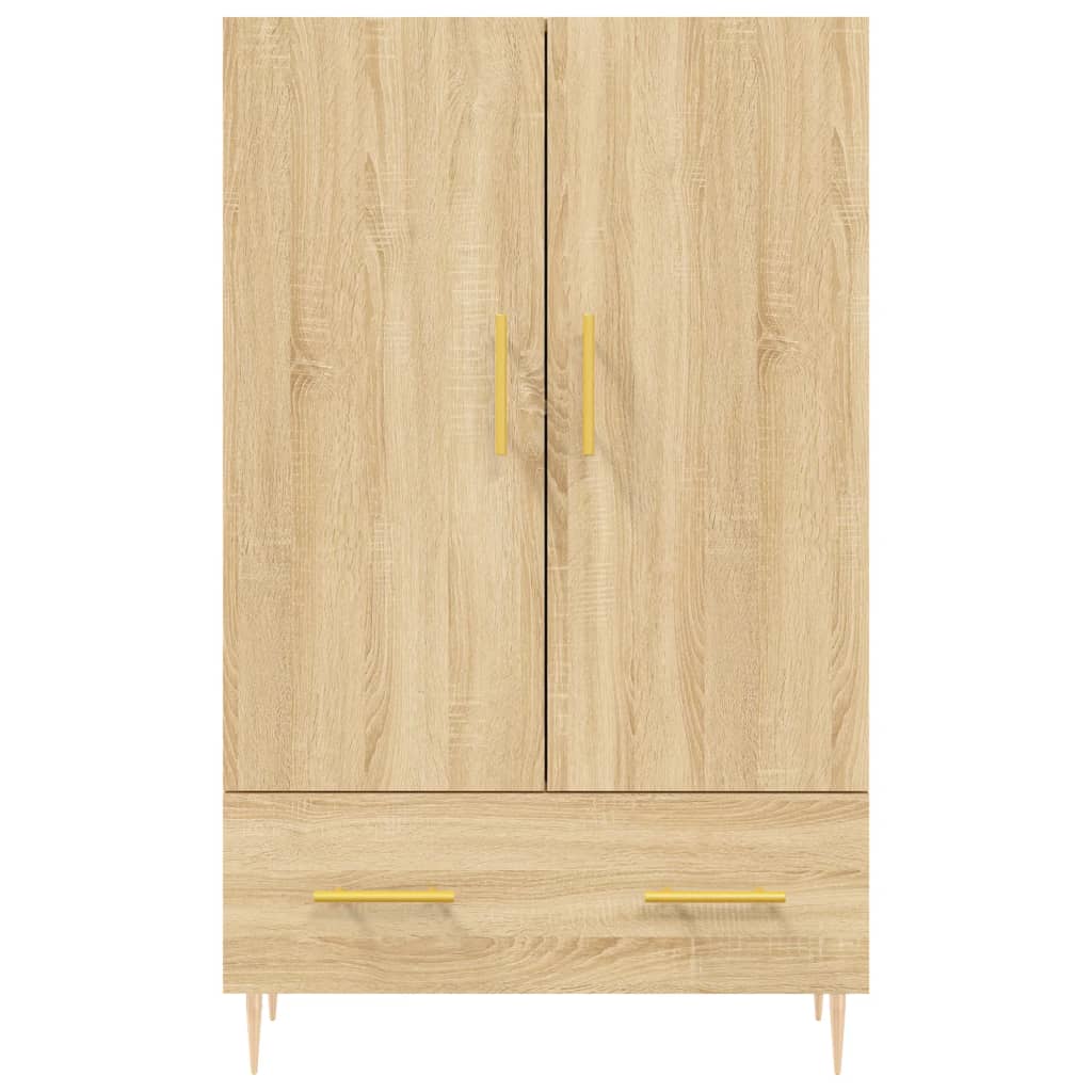 Highboard Sonoma-Eiche 69,5x31x115 cm Holzwerkstoff