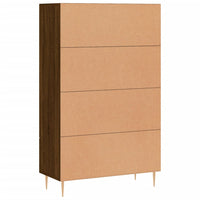 Thumbnail for Highboard Braun Eichen-Optik 69,5x31x115 cm Holzwerkstoff