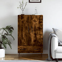 Thumbnail for Highboard Räuchereiche 69,5x31x115 cm Holzwerkstoff