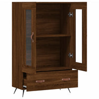 Thumbnail for Highboard Braun Eichen-Optik 69,5x31x115 cm Holzwerkstoff