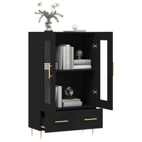 Thumbnail for Highboard Schwarz 69,5x31x115 cm Holzwerkstoff