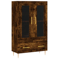 Thumbnail for Highboard Räuchereiche 69,5x31x115 cm Holzwerkstoff