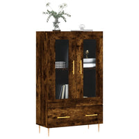 Thumbnail for Highboard Räuchereiche 69,5x31x115 cm Holzwerkstoff