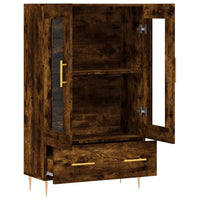 Thumbnail for Highboard Räuchereiche 69,5x31x115 cm Holzwerkstoff