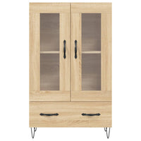 Thumbnail for Highboard Sonoma-Eiche 69,5x31x115 cm Holzwerkstoff
