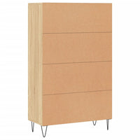 Thumbnail for Highboard Sonoma-Eiche 69,5x31x115 cm Holzwerkstoff