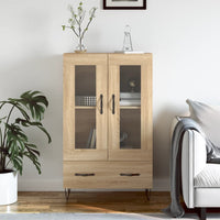 Thumbnail for Highboard Sonoma-Eiche 69,5x31x115 cm Holzwerkstoff