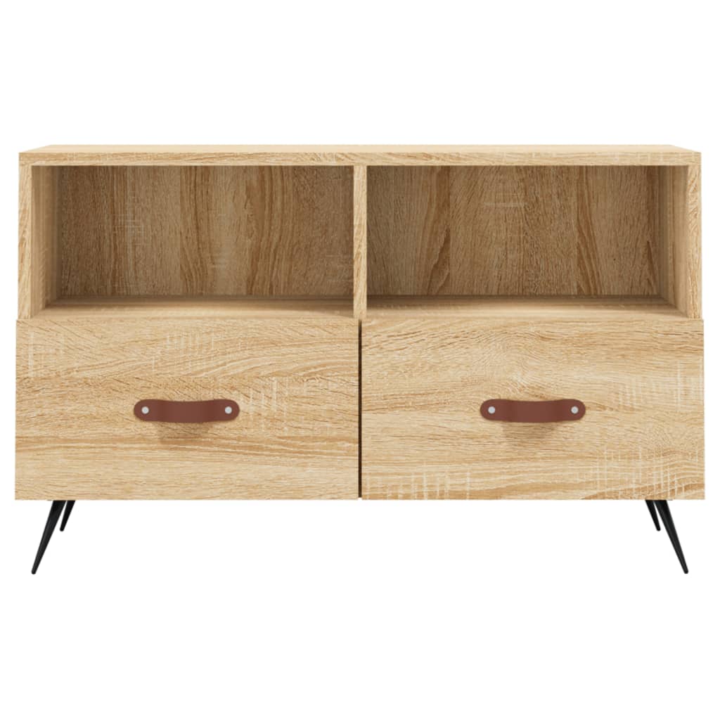 TV-Schrank Sonoma-Eiche 80x36x50 cm Holzwerkstoff