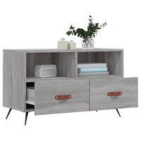 Thumbnail for TV-Schrank Grau Sonoma 80x36x50 cm Holzwerkstoff