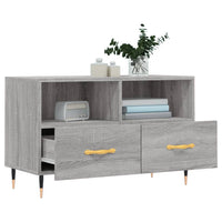 Thumbnail for TV-Schrank Grau Sonoma 80x36x50 cm Holzwerkstoff
