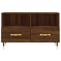 Thumbnail for TV-Schrank Braun Eichen-Optik 80x36x50 cm Holzwerkstoff