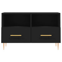 Thumbnail for TV-Schrank Schwarz 80x36x50 cm Holzwerkstoff