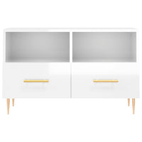 Thumbnail for TV-Schrank Hochglanz-Weiß 80x36x50 cm Holzwerkstoff